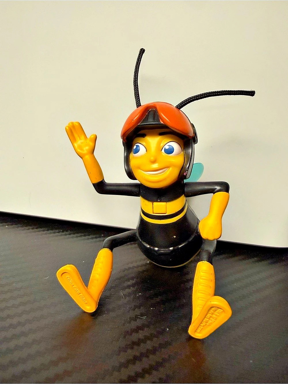 McDonald’s Bee Movie Barry B. Benson 2007 Pollen Jock Toy